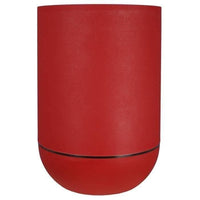 Flower box - RISS - RIVIERA GRANIT TULIPE - Plastic - Diameter 50 cm - Red