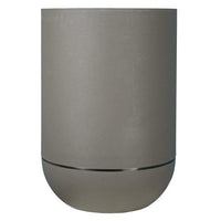 RIVIERA GRANIT TULIPE round flower box - Plastic - Diameter 50 cm - Gray