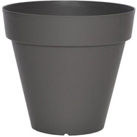 RIVIERA SOLEILLA FLOWER POT - ROUND - Ø 60 x 53.6 cm - glitter gray