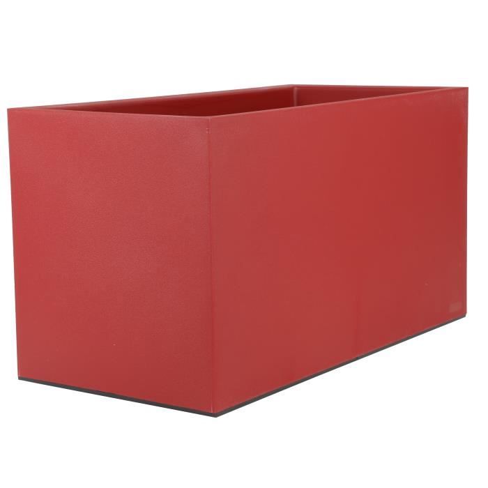 Riviera Jardiniere Granite - 80x40 cm - Red