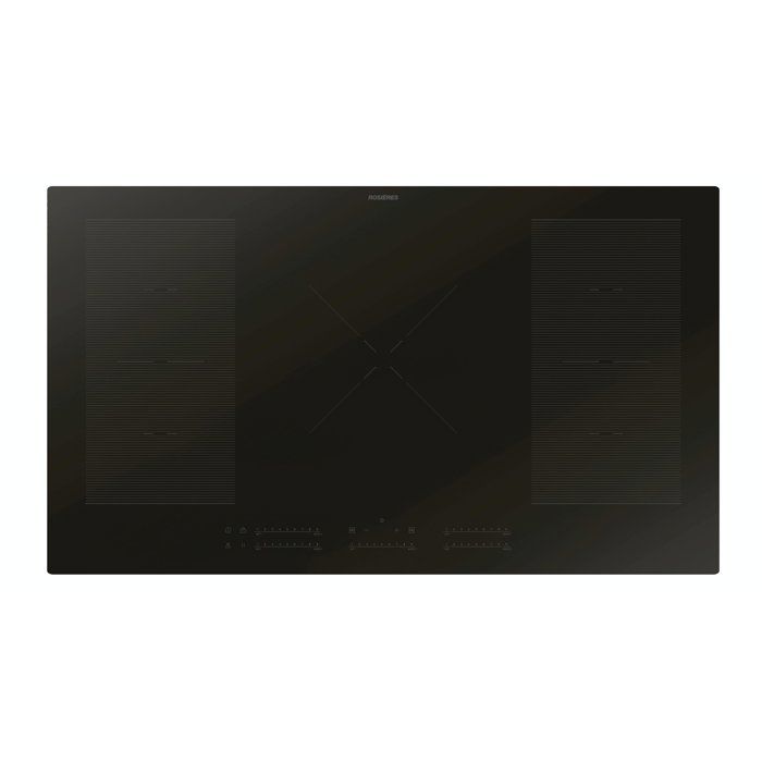 ROSIERES RIFS954MCTT Induktionskochfeld  Doppelflex + 1 x 28 cm Kochzone  5 Kochzonen  7400 W  9