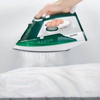 Dampfbügeleisen  SEVERIN  BA3261  Stahlsohle  Tropfstopp  85 g/min Dauerdampf  2400 W  Grün