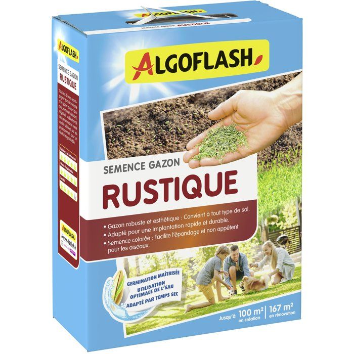 Grassamen - ALGOFLASH - Winterhart - 2,5 kg