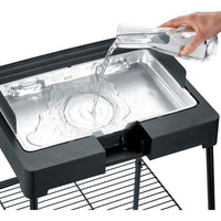 Elektrischer Standgrill - SEVERIN - PG8566 - 2200 W - Grillfläche 44,5 x 26 cm - Einstellbares Therm