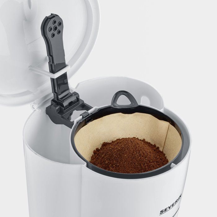 Filterkaffeemaschine für bis zu 10 Tassen  SEVERIN  KA4323  Tropfstopp  Herausnehmbarer Permanen