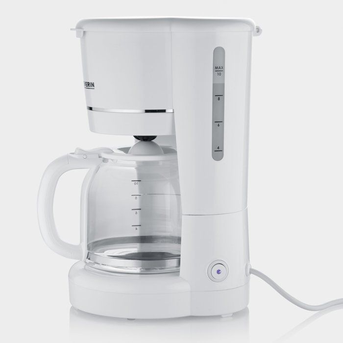 Filterkaffeemaschine für bis zu 10 Tassen  SEVERIN  KA4323  Tropfstopp  Herausnehmbarer Permanen
