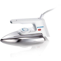 SEVERIN Bügeleisen - BA3211 - Bügelsohle aus gebürstetem Aluminium - 1200 W - Weiß