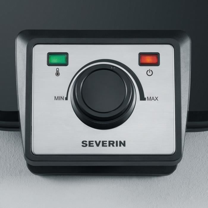 SEVERIN WA2106 Electric Waffle Maker - Black
