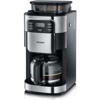 Severin 4810 Cafetiere Filter with integrated shredder - black and stainless steel - 1000W - 1.4 l