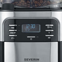 Severin 4810 Cafetiere Filter with integrated shredder - black and stainless steel - 1000W - 1.4 l