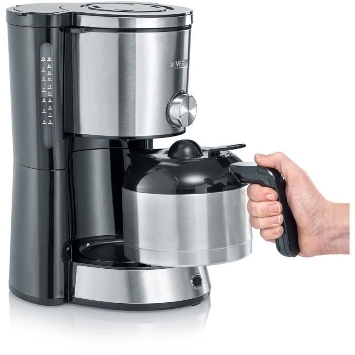 Severin Ka4845 Cafetiere Filter TypesWitch isothermal, aroma selector, 8 cups, capacity: 1 l, power: