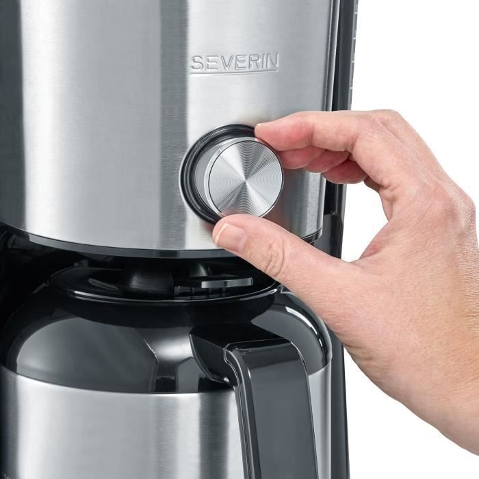 Severin Ka4845 Cafetiere Filter TypesWitch isothermal, aroma selector, 8 cups, capacity: 1 l, power: