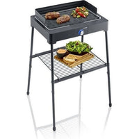Severin - PG8568 - Electric feet barbecue, 2,200 W, aluminum cast iron grid, smoke and smell water t