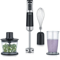 3-in-1 Stabmixer  SEVERIN  SM3772  600 W  Abnehmbarer Fuß  Mini-Zerkleinerer  Schneebesen  70