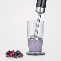 3-in-1 Stabmixer  SEVERIN  SM3772  600 W  Abnehmbarer Fuß  Mini-Zerkleinerer  Schneebesen  70