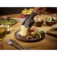 Raclette Grill - SEVERIN - RG2360 - 4 people - Compact - Plate 24 x 24 cm - Includes 4 pans and spat