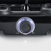Raclette machine - SEVERIN - RG9670 - 8 people - Large non-stick cooking plate 41.7 x 26.3 cm - 1400