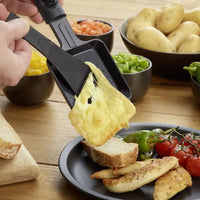 Raclette machine - SEVERIN - RG9670 - 8 people - Large non-stick cooking plate 41.7 x 26.3 cm - 1400