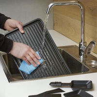 Raclette machine - SEVERIN - RG9670 - 8 people - Large non-stick cooking plate 41.7 x 26.3 cm - 1400