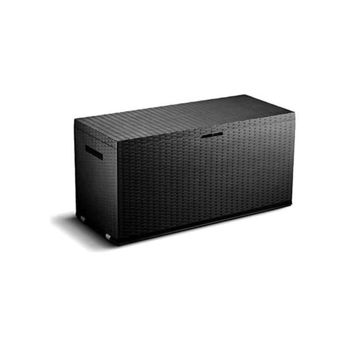 TOOD Resin storage trunk - 350 L - Anthracite gray - 120 x 52 x 60 cm