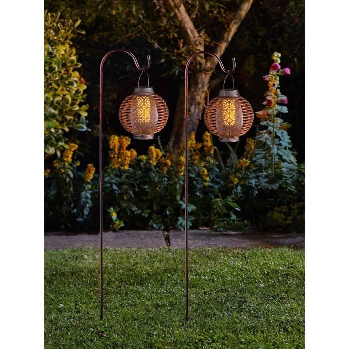 Forli SMART GARDEN Solarlaterne  2er-Pack