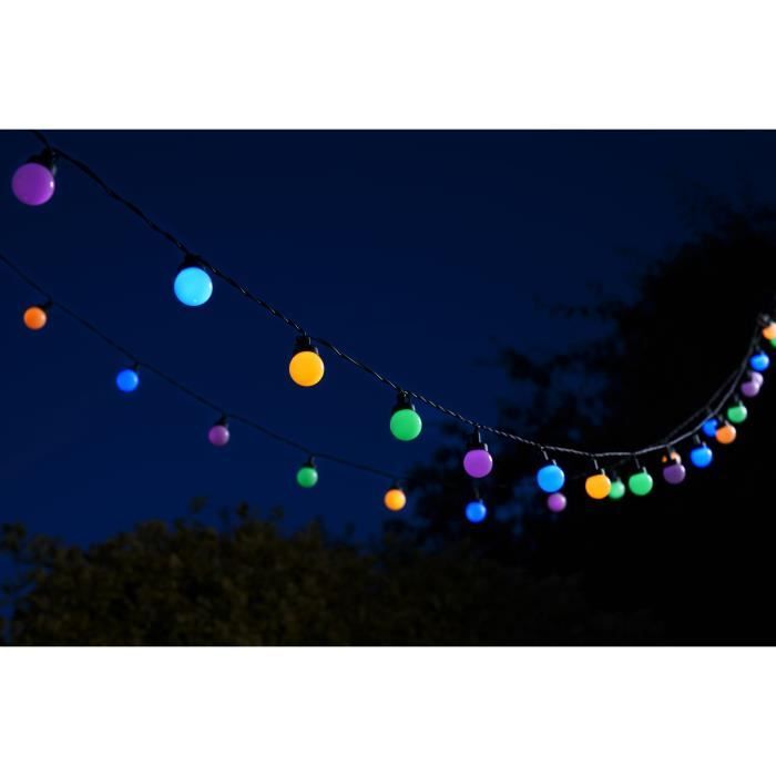 Lichterkette  SMART GARDEN  MultiPower BT  35 Lumen  30 Glühbirnen  Kunststoff  4,35 m lang