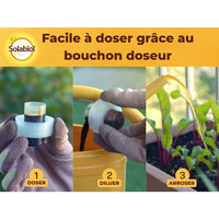 Vollflüssiger Volldünger - SOLABIOL - 2,5 l - Ergibt bis zu 250 l Lösung - Universell - Für alle Kul