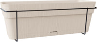 STEFANPLAST Balkontisch ETHICA - 9 L - 50 x 18 x 17 cm - Weiß
