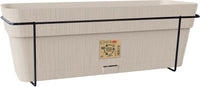 STEFANPLAST Balkontisch ETHICA - 9 L - 50 x 18 x 17 cm - Weiß