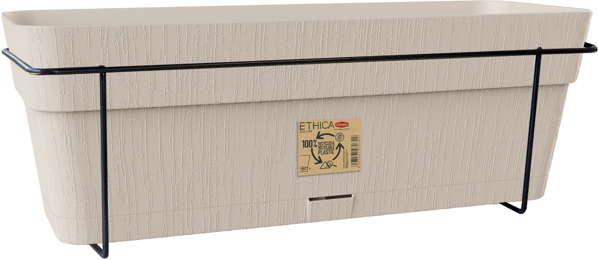 STEFANPLAST Balkontisch ETHICA - 9 L - 50 x 18 x 17 cm - Weiß