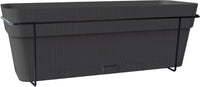 STEFANPLAST Balkonmatte ETHICA - 9 L - 50 x 18 x 17 cm - Grau