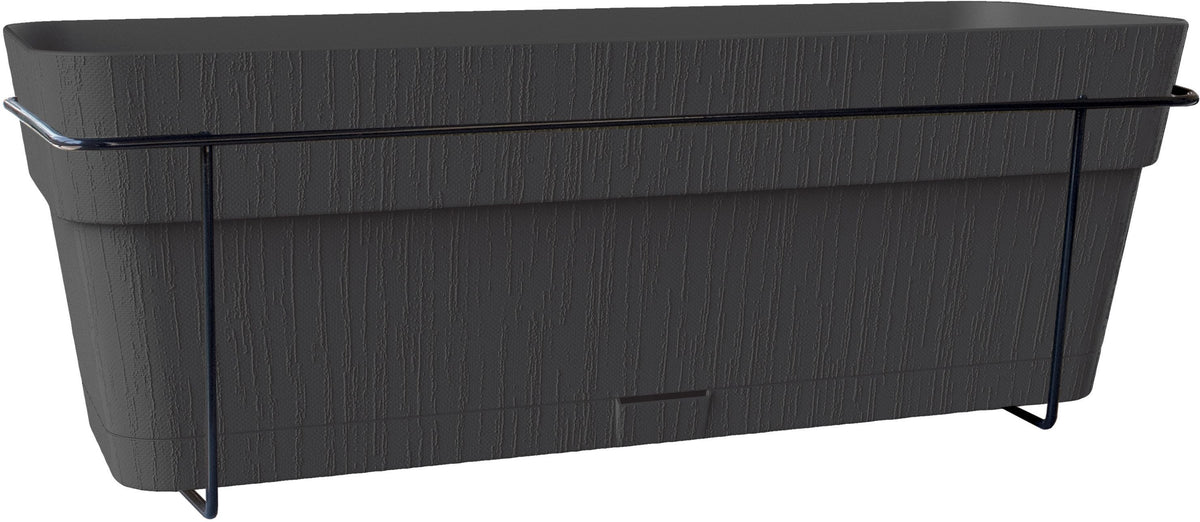STEFANPLAST Balkonmatte ETHICA - 9 L - 50 x 18 x 17 cm - Grau