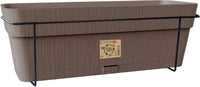 STEFANPLAST Balkontisch ETHICA - 9 L - 50 x 18 x 17 cm - Taupe