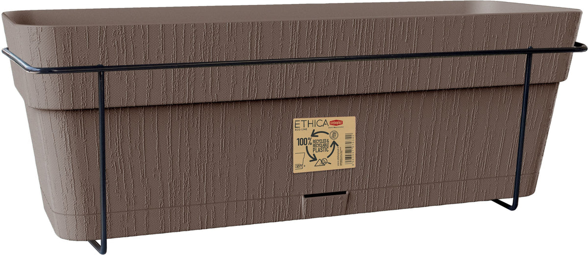 STEFANPLAST Balkontisch ETHICA - 9 L - 50 x 18 x 17 cm - Taupe