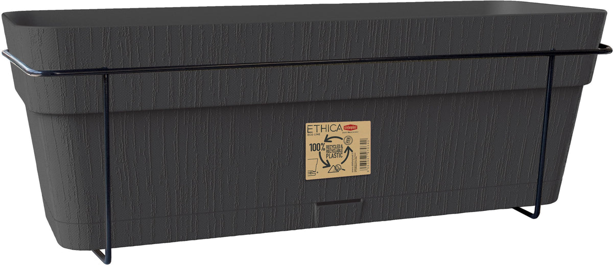 STEFANPLAST Balkontisch ETHICA - 9 L - 50 x 18 x 17 cm - Senfgelb