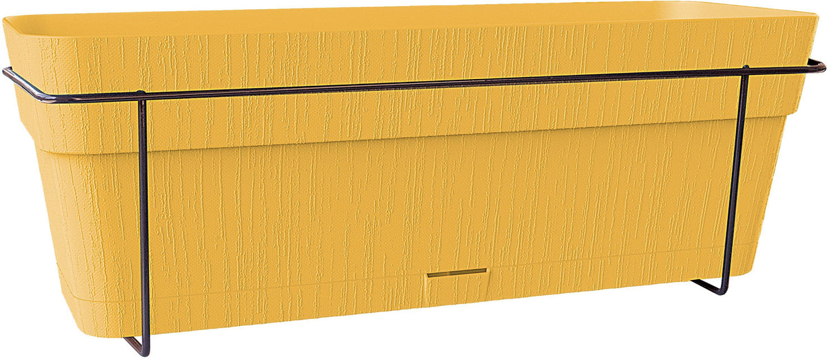 STEFANPLAST Balkontisch ETHICA - 9 L - 50 x 18 x 17 cm - Senfgelb