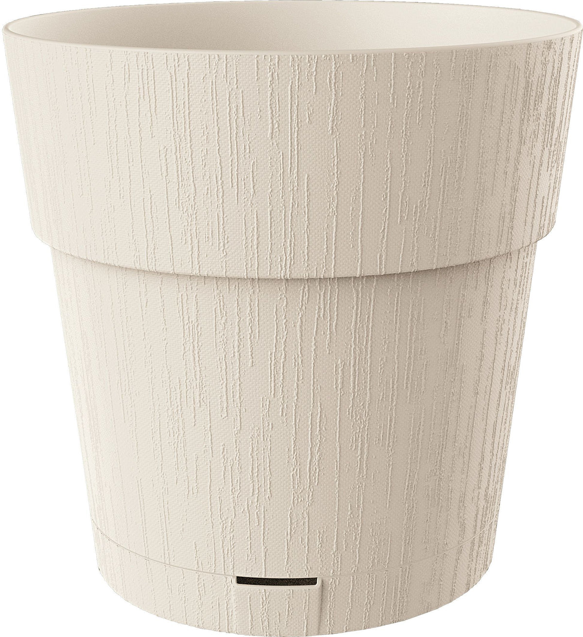 STEFANPLAST ETHICA Blumentopf  2 l  40 x 39 cm (H)  mit Wasserreservoir  Weiß