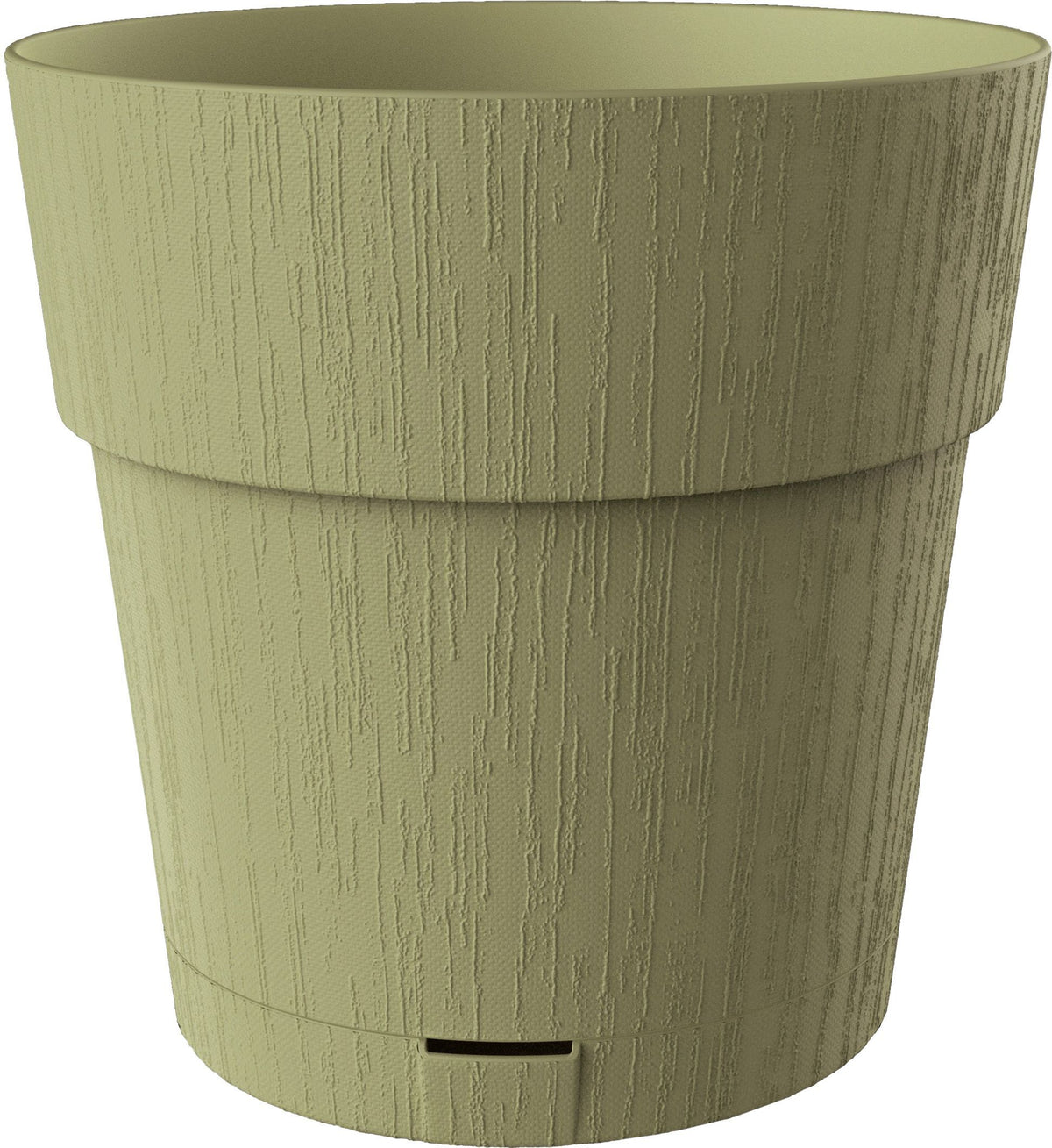 STEFANPLAST ETHICA Blumentopf  2 l  40 x 39 cm (H)  mit Wasserreservoir  olivgrün