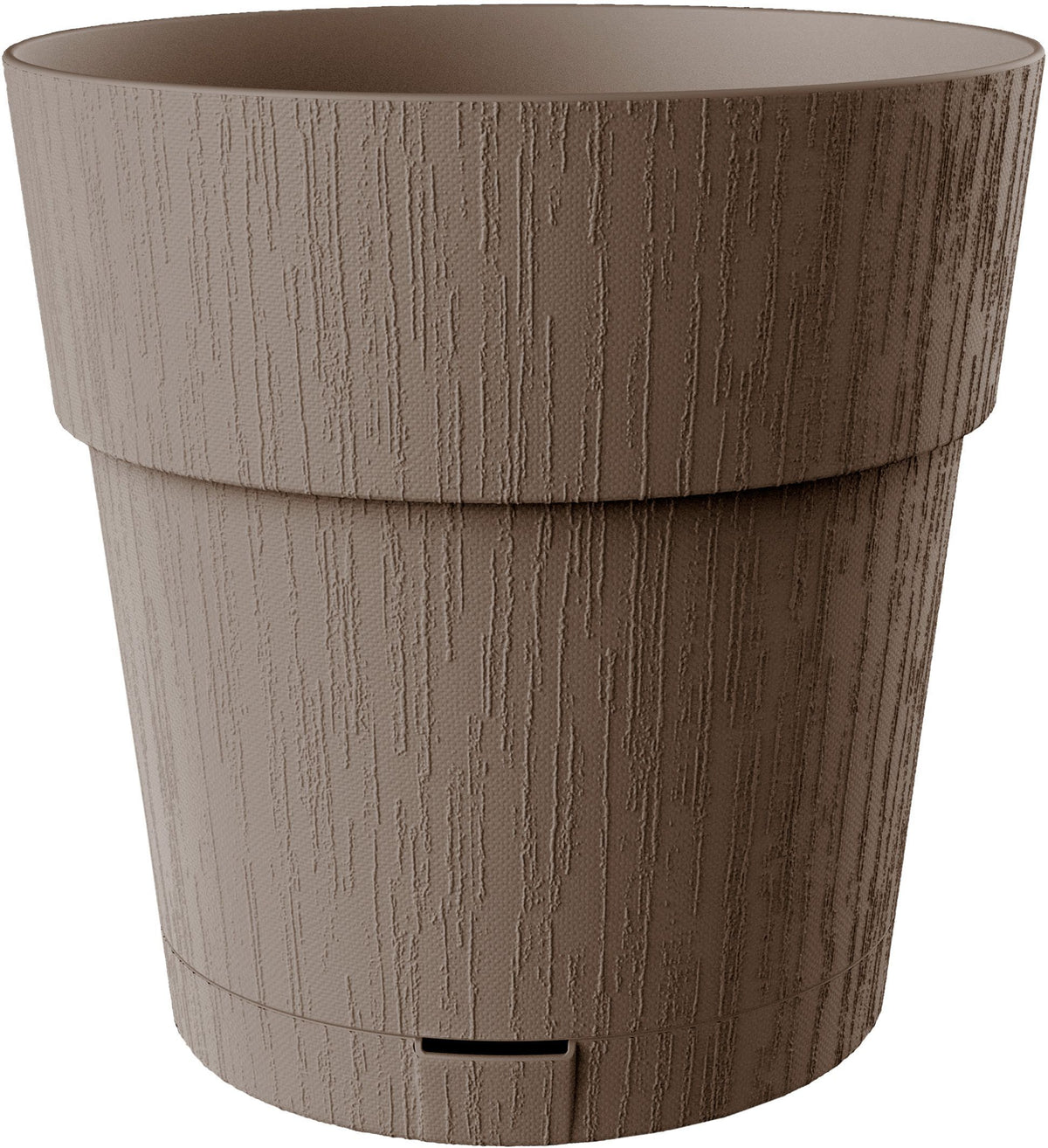 STEFANPLAST ETHICA Blumentopf  2 l  40 x 39 cm (H)  mit Wasserreservoir  Taupe