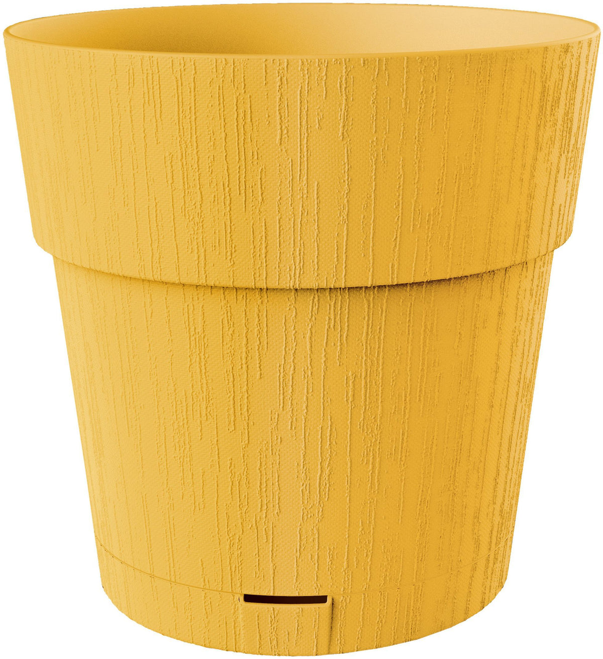 STEFANPLAST ETHICA Blumentopf  2 l  40 x 39 cm (H)  mit Wasserreservoir  Senfgelb