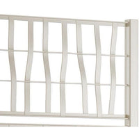 Ethica rectangular flower box 80 cm with chalk trellis