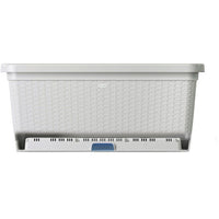 STEFANPLAST NATURAL Blumenkasten  66 l  80 x 40 x 34 cm (H)  Steingrau