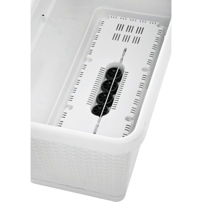 STEFANPLAST NATURAL Blumenkasten  66 l  80 x 40 x 34 cm (H)  Steingrau
