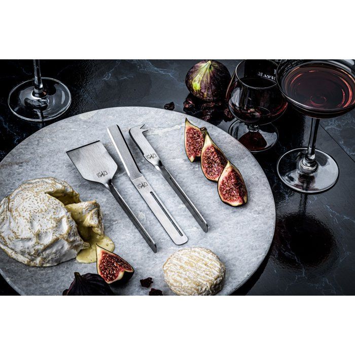 Käse- und Buttermesserset  LIFESTYLE  Edelstahl  6-teilig  Silber