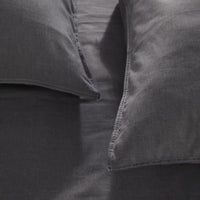 Duvet cover - TODAY - CHARME - Chambray - Dark gray Capucine - 260 x 240 cm