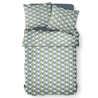 TODAY BEDDING SET - DUVET COVER 240X260 + 2 PILLOWCASES 63X63 - 100% COTTON 57 thread count - Mawira