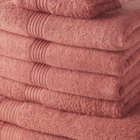 TODAY Set of 4 Guest Towels 30x50 cm + 4 Bath Towels 50x100 cm + 2 Bath Towels 70x130 cm 100% Terrac