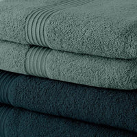 Set of 5 TODAY Bath Sheets 70x130 cm 100% Cotton - 3 peacock + 2 cecidon