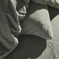 Bedding set - TODAY - 123327 - 1 person - 140x200 cm - Plain cotton gauze - Sage