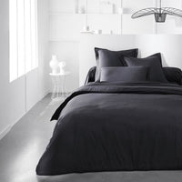 TODAY ESSENTIAL DUYTTE COVER - 240 x 260 cm - 2 people - 100% UNE cotton - charcoal